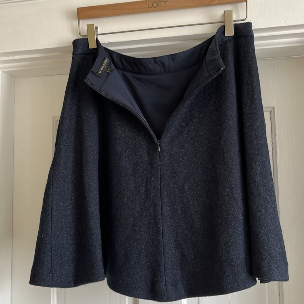 Banana Republic Wool Blend Skirt - Navy - Sz 8